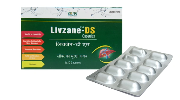 Livzane-DS Capsules – Ayurvedic Liver Detox & Regeneration Formula